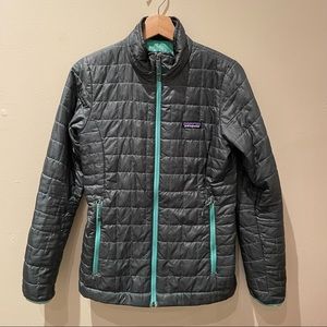 Patagonia Nano Puff Jacket Size XS Arbor Green